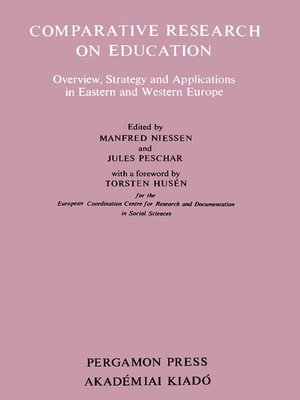 cover image of Comparative Research on Education